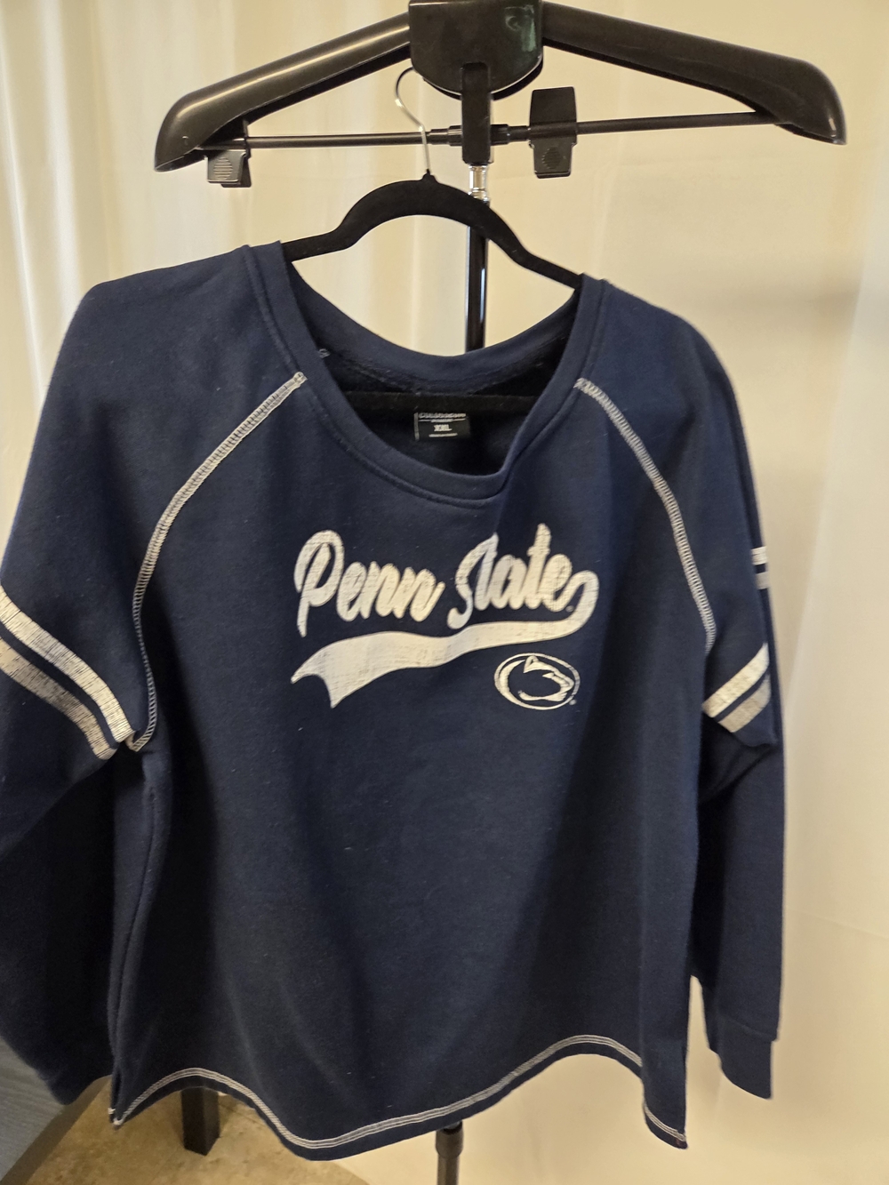 Penn State Women's Navy Pullover Sweatshirt
